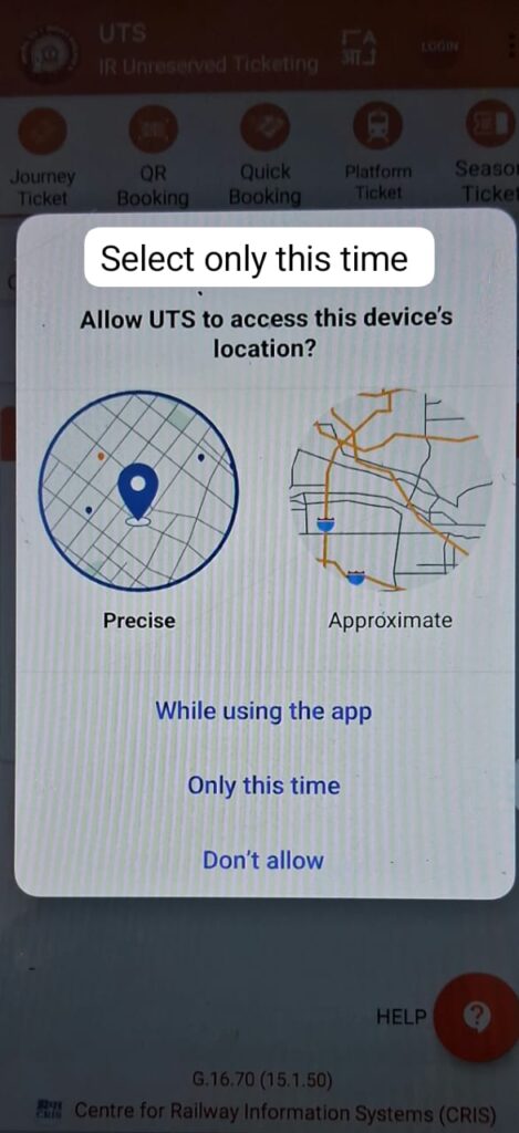 allow the app to turn on it